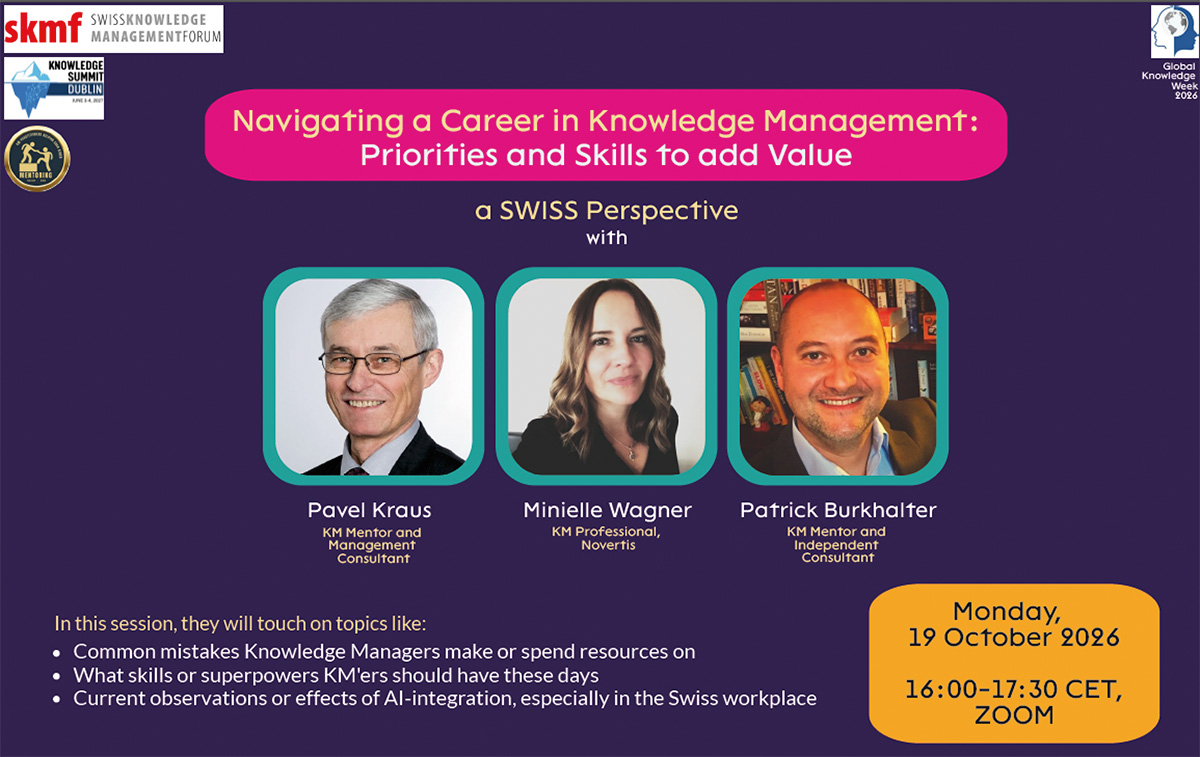 Navigating a career in knowledge management